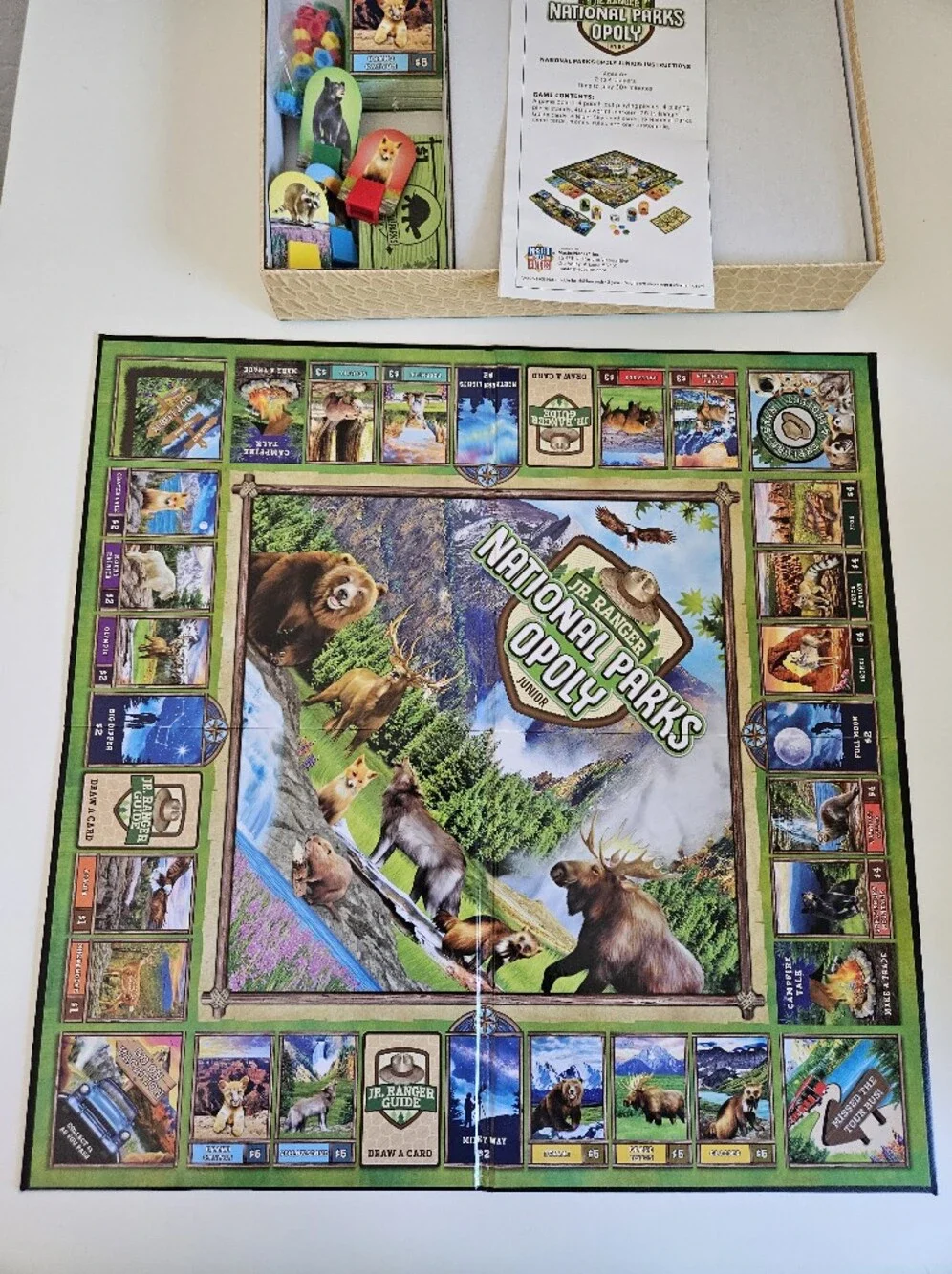 National Parks Opoly Junior Ranger Board Game